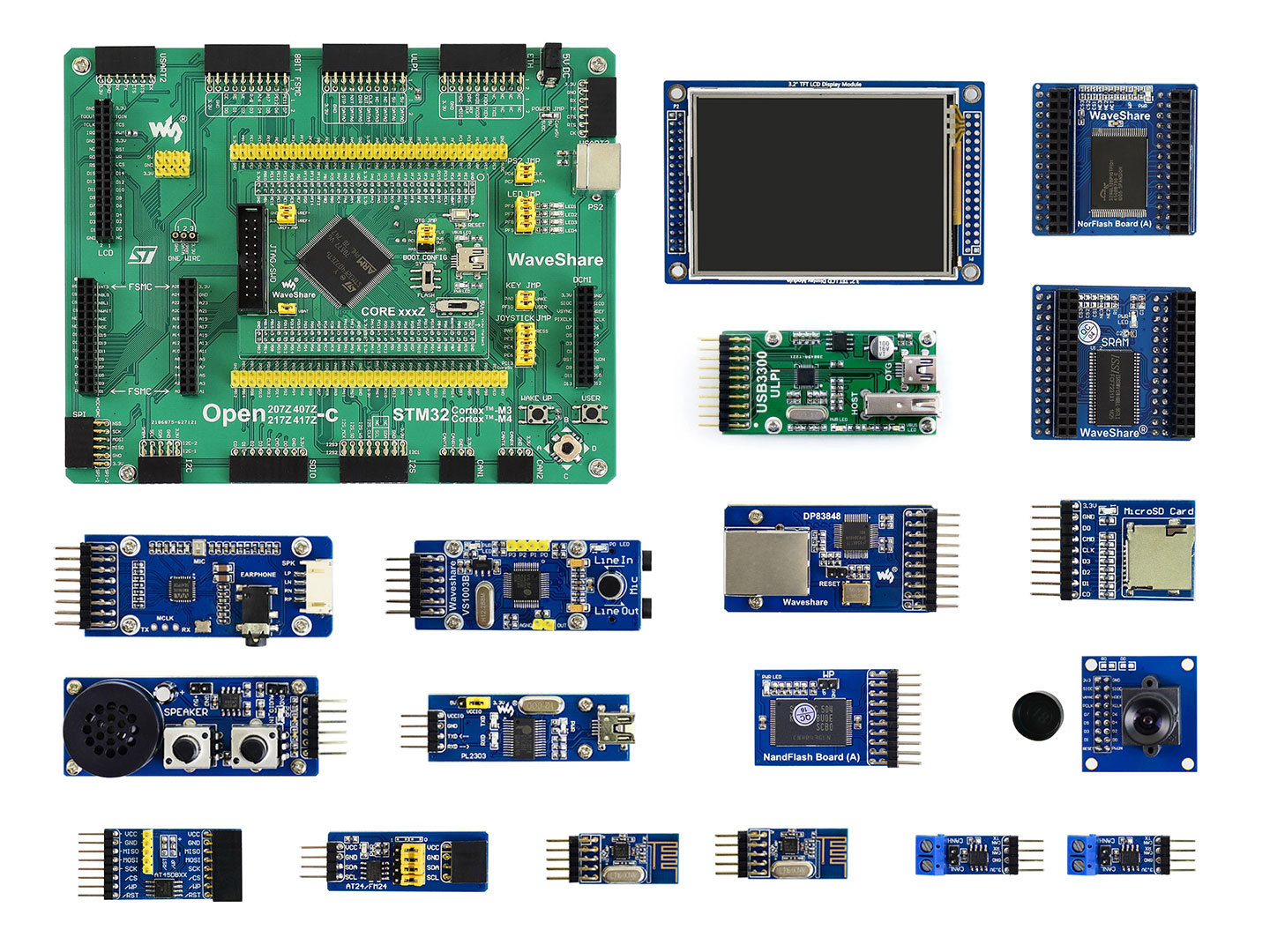 微雪电子STM32开发板 Open407Z-C简介