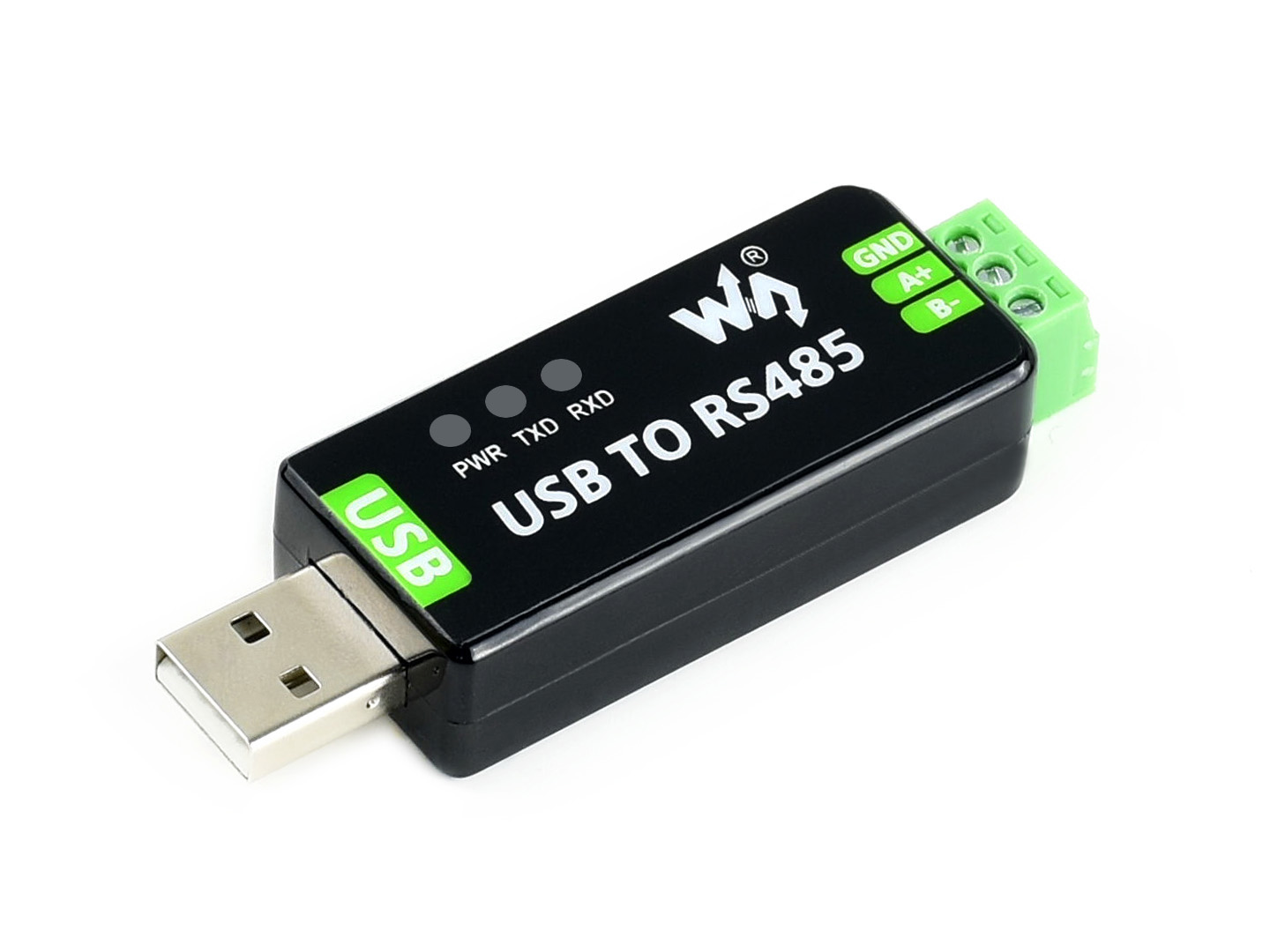 微雪电子工业级USB转RS485转换器简介