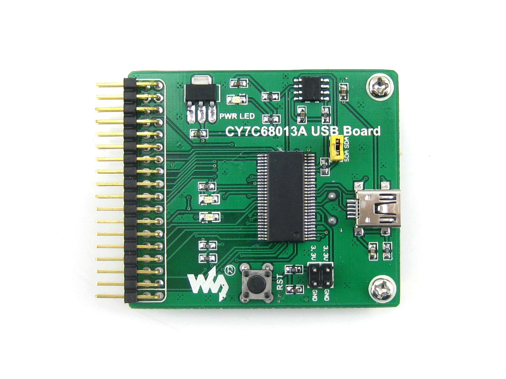 微雪电子<b>CY7C68013A</b>高速USB<b>通信</b>模块简介