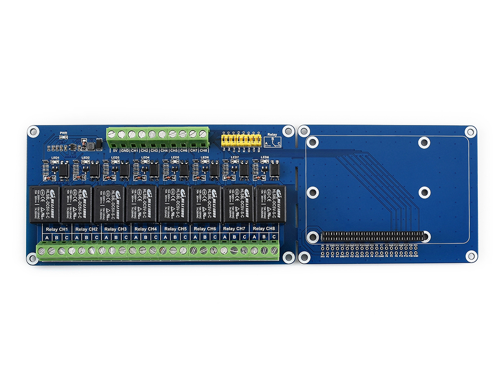 微雪<b class='flag-5'>电子树莓</b>派继电器<b class='flag-5'>扩展板</b> 8路继电器<b class='flag-5'>介绍</b>
