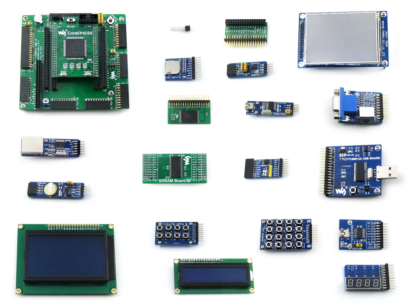 <b>微</b><b>雪</b><b>电子</b><b>EP4CFPGA</b>NIOSII<b>开发板</b>介绍