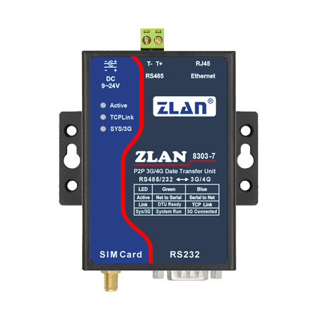 卓岚信息科技RS232/485转3GZLAN8343N概述