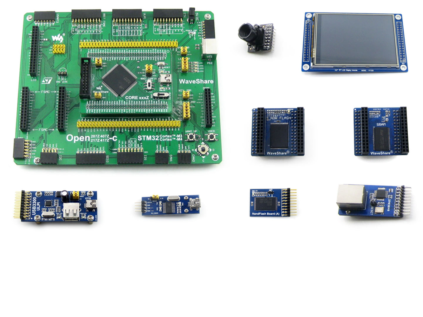 微雪电子STM32开发板 Open407Z-C简介