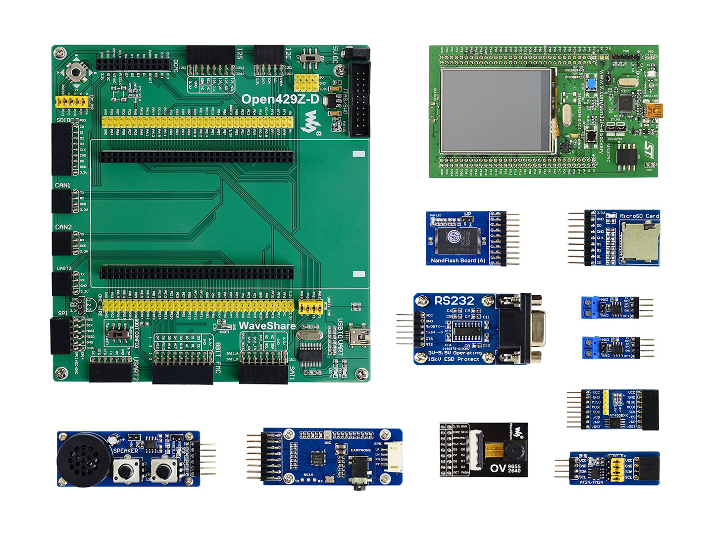 微雪电子STM32 Cortex-M4 开发板简介