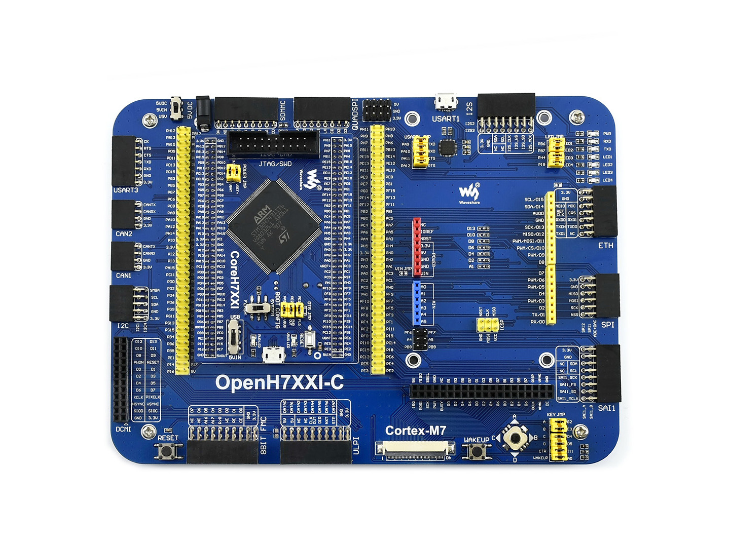 微雪电子开发板 OpenH743I-C STM32H743IIT6简介