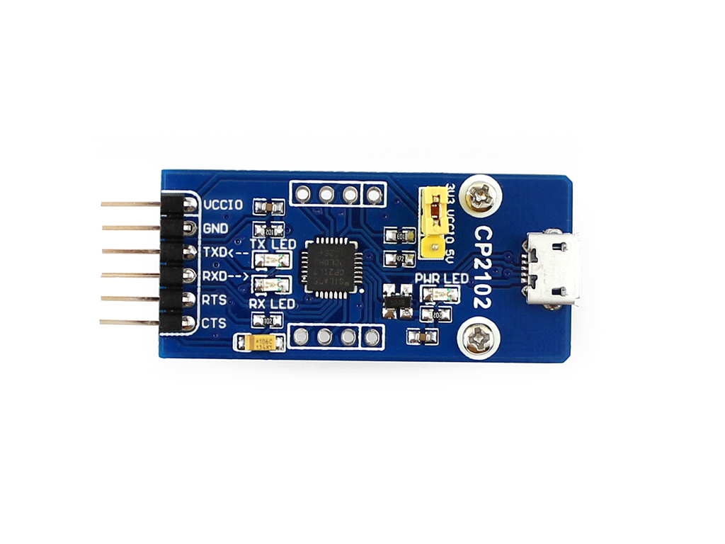 微雪电子CP210(micro)USB转USART简介