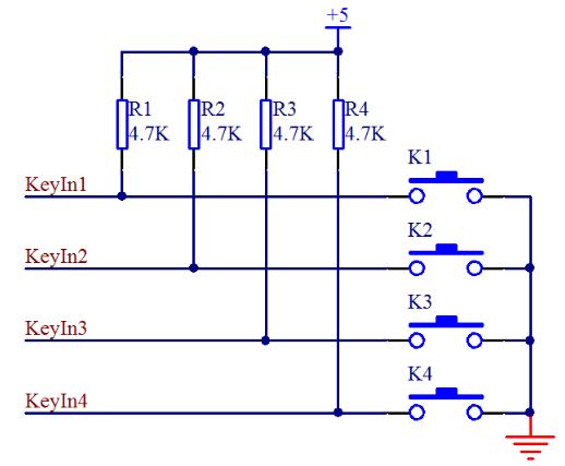 单片机独立式<b class='flag-5'>按键</b>和<b class='flag-5'>矩阵式</b><b class='flag-5'>按键</b>电路设计