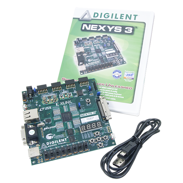 digilentNexys 3：Spartan-6 FPGA訓練板介紹