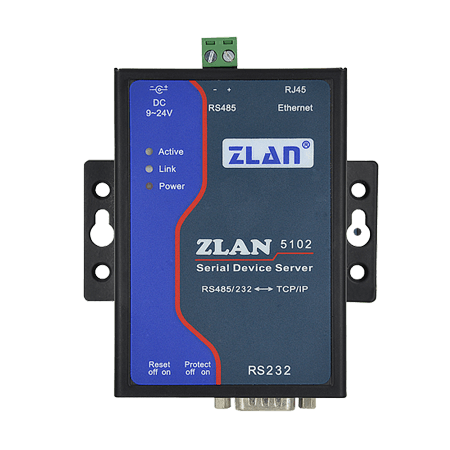 卓岚信息技术普通单串口服务器ZLAN5102概述