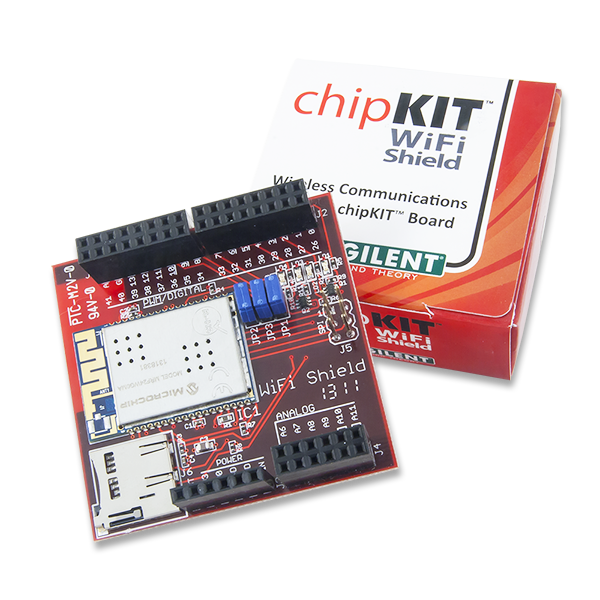 digilentchipKIT WiFi 接口板介绍