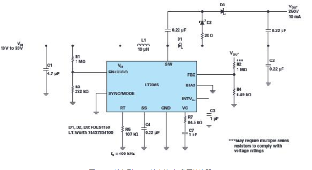 ADI<b class='flag-5'>用于</b><b class='flag-5'>通信</b>的<b class='flag-5'>高压</b><b class='flag-5'>升压</b>和<b class='flag-5'>反相</b><b class='flag-5'>转换器</b>——LT8365