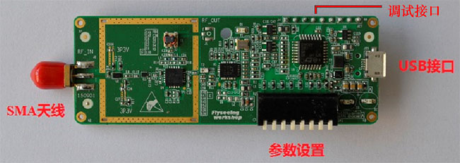 矽海达科技FC2400A无线数字图传下变频板介绍