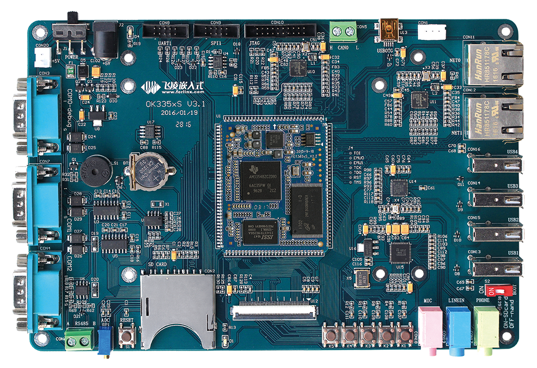 飞凌嵌入式OK335xS工业级开发板介绍
