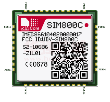 SIM800C 24Mbit