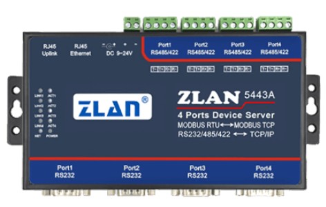 卓岚信息科技四串口服务器ZLAN5443A概述
