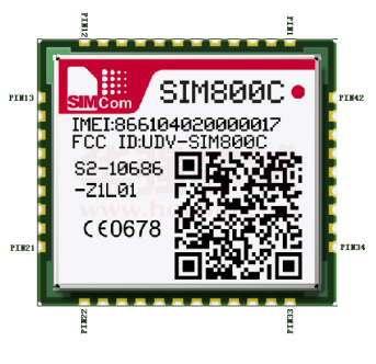 SIM800C 32Mbit