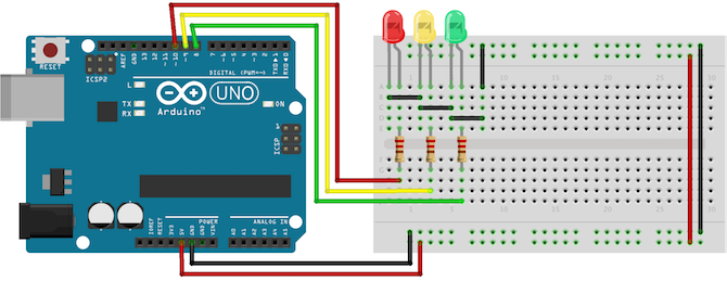 Arduino交通燈控制器項目教程