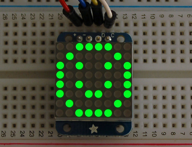 Adafruit <b>LED</b><b>矩阵</b>的<b>制作</b>
