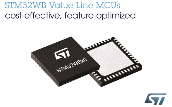 意法半导体经济型超值系列MCU新增STM32WB...