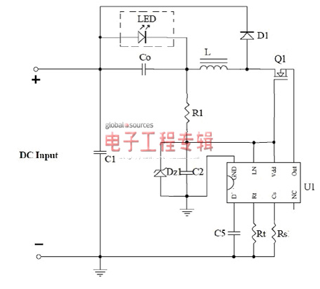 非隔离降压恒流LED驱动电源控制设计