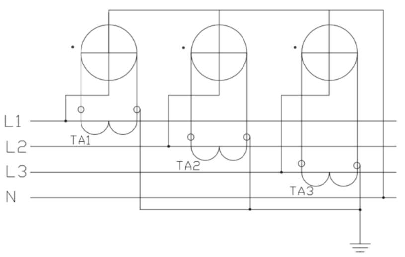 三相電度表<b class='flag-5'>互感器</b><b class='flag-5'>接線</b>