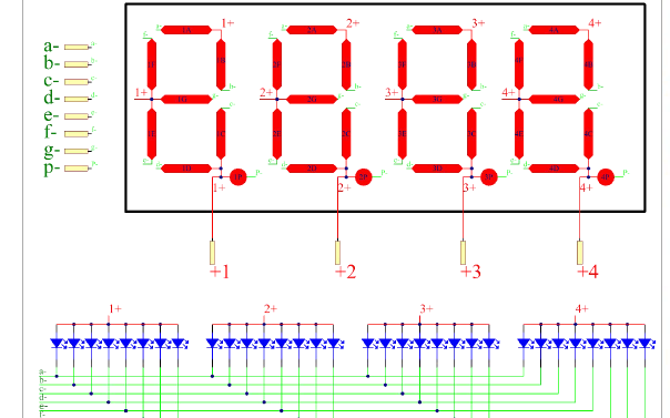 LED<b class='flag-5'>數(shù)碼管</b>的<b class='flag-5'>工作原理</b>詳細(xì)資料說明