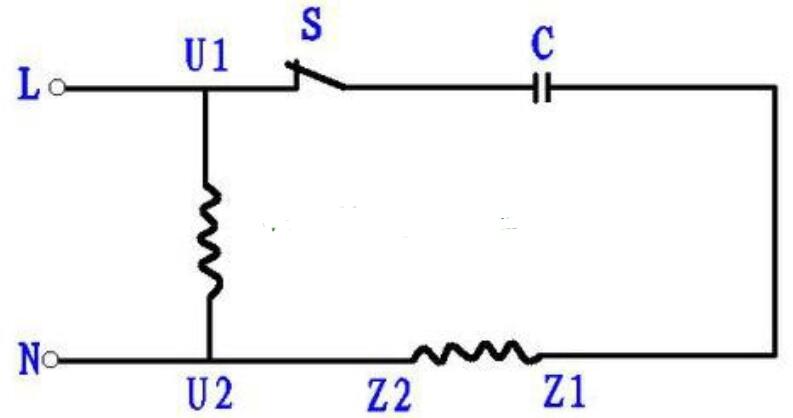 单相异步<b class='flag-5'>电动机</b><b class='flag-5'>正反转</b><b class='flag-5'>电路图</b>