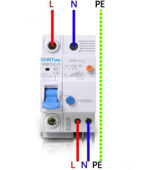 3芯電纜<b class='flag-5'>漏電</b><b class='flag-5'>開關(guān)</b>如何接線