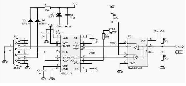 RS485通訊接口的基本結(jié)構(gòu)及定義標(biāo)準(zhǔn)解析