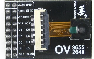 微雪电子OV9655数码摄像头模块简介