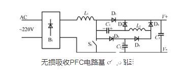 PFC无损吸收电路运行原理及电路图