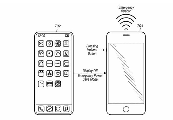 苹果新专利iPhone没有信号也能发送紧急信号