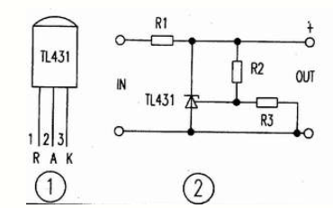 使用TL431制作大功率可调稳压电源的原理和电路图说明