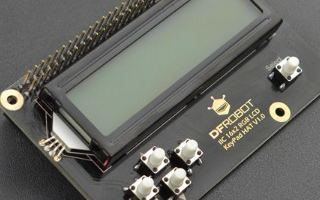 dfrobot<b>树莓</b><b>派</b>RGB LCD1602按键<b>扩展板</b>彩色底简介