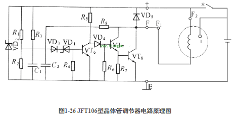 汽車交流發電機電壓調節器原理