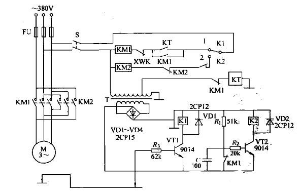 自動(dòng)跟蹤信號(hào)器的電路圖