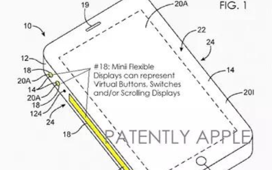 苹果触控新专利曝光，iPhone的边框都是触摸屏