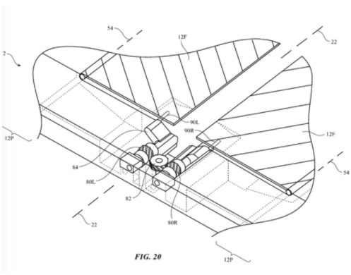 蘋果折疊屏專利圖曝光采用了與三星Galaxy Fold類似的內(nèi)折疊設(shè)計(jì)