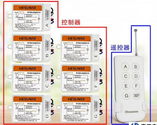 火线和零线各一条怎么安装两路灯