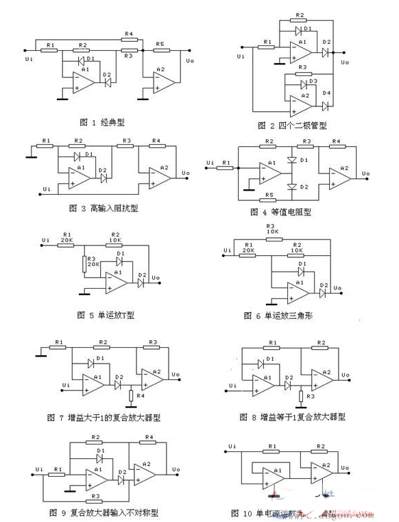 時鐘精密全波整流電路的原理