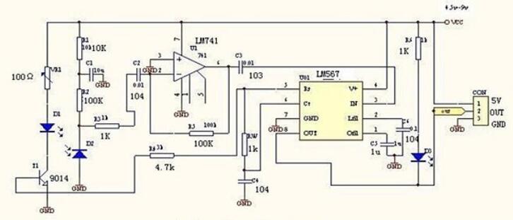 <b>红外传感器</b>是什么_<b>红外传感器</b>避障电路图