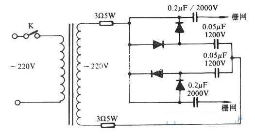 <b class='flag-5'>一</b>款<b class='flag-5'>捕</b><b class='flag-5'>蚊</b>燈電路的工作原理