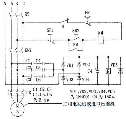 三相交流电动机缺相保护器的制作