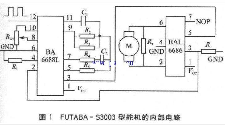 單片機操控舵機電路圖