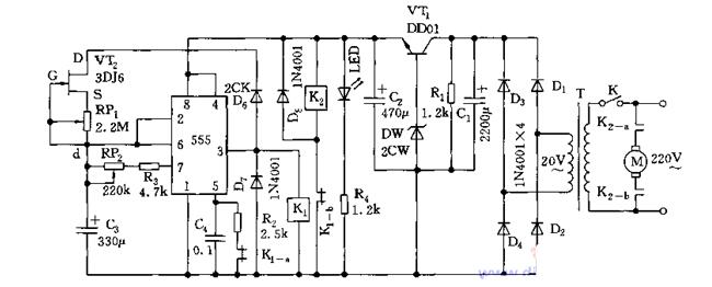 間歇定時器電路圖