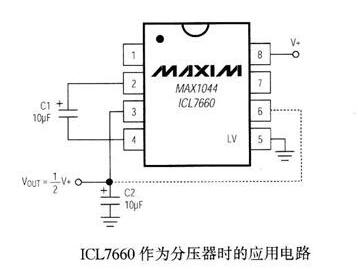 ICL7660典型应用电路图