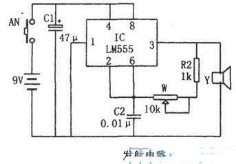 超聲波遙控電路圖解析