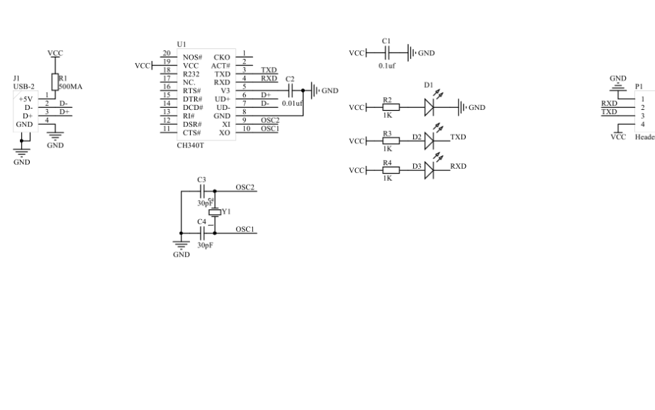 <b class='flag-5'>USB</b>轉(zhuǎn)TTL<b class='flag-5'>模塊</b>的<b class='flag-5'>電路</b>原理圖免費(fèi)下載