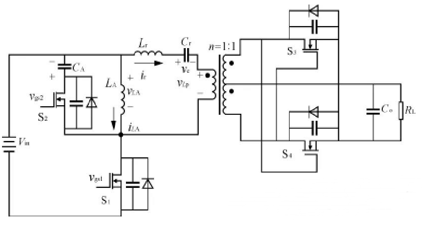 同步整流和反激电路结构的基本电路结构