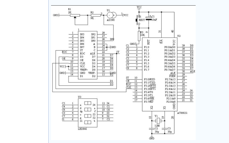 使用单片机实现数字温度计设计的资料详细说明